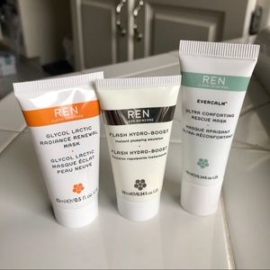 REN Clean Skincare travel gift set